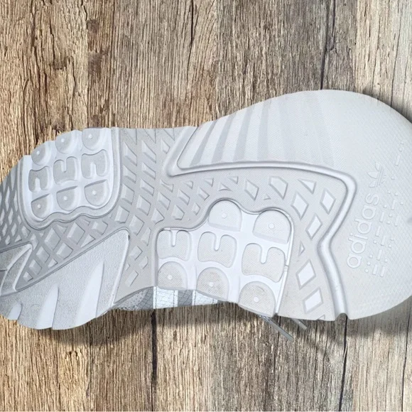 adidas nite jogger sneakers in gray - size 8 - Picture 10 of 13